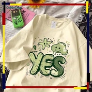 CubbyCrew Brand New Cool Fashion Say Yes Printing For Boys and Girls Neck Round Fitted Cotton Tops