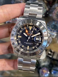 全新 行貨 有門市 OCEANX SHARKMASTER QUARTZ WATCH GMT II SMS-GMT-0111 鯊魚錶 石英二地時間