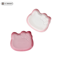 LE CREUSET Ceramic Dessert Plate Hello kitty Pink Plate Set of 2
