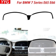For BMW 7 Series E65 E66 2002-2008 Piano Black Speedometer Navigation Panel Surround Car Interior De