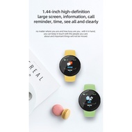 [READY STOCK] Smart Watch D18 1.44" Color Screen - Sport Smartwatch Heart Rate Monitor Pedometer for