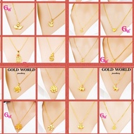 GW Fashion Jewellery Accessories Ready Stock 50 Design Options Korea Emas 916 Bangkok  Gold Pendant 