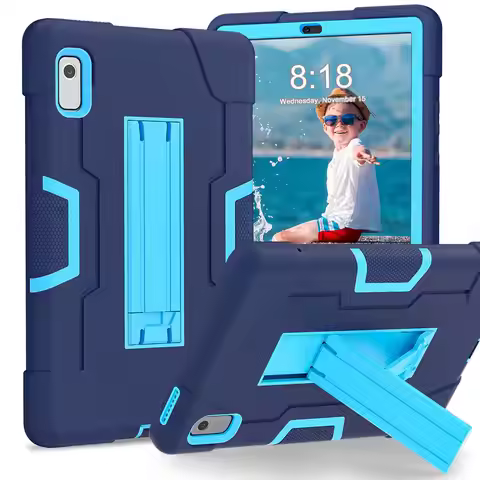 For Lenovo Tab M9 Case, Armor Stand Kids Case For Lenovo Tab M9 TB-310FU TB-310XU Shockproof Tablet 