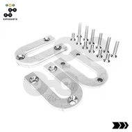 Alpha Components Cover Drop Out / Cover DO / U Plate Drop Out Cover Stainless Steel bisa untuk Frame