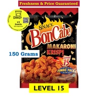 [ Promo ] BonCabe CHIPS: Spicy Crispy Macaroni Chips 150 gr (Spicy Level  2 or 10 or 15)