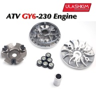 GY7 Variator Motorcycle ATV Parts GY6-B 230 Engine Transmission Pulley Disc Rear Belt Disc Throwing 
