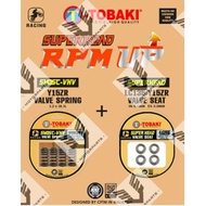 LC135/Y15ZR Tobaki Racing SuperHead Valve Seat 4PCS IN 5.5mm/ EX 5.0mm Valve Spring RPM UP