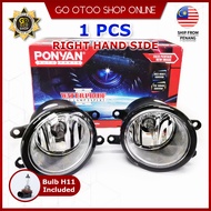 【 Perodua Bezza / Myvi 2012 - 2021 / Alza 2014 / Axia Se 】Sport Light - Fog Lamp OEM ( Made in Malay