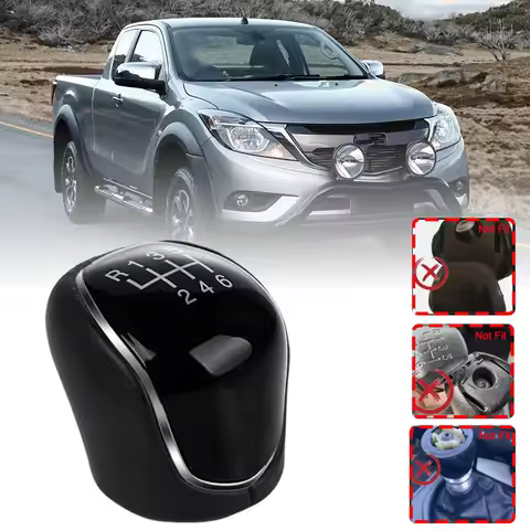 6-Speed Manual Transmission Gear Shift Knob Lever Head For Ford S-Max C-Max Mk2 II Mk3 Galaxy Mk3 Mk