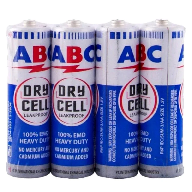 ABC AA A2 Biru ORIGINAL TERMURAH / Battery AA ABC / Baterai ABC AA / Batrai AA ABC