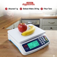 Taffware Digipounds Timbangan Digital Precision LCD Scale Food Plastic - DT580