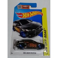 Hotwheels 2008 Lancer Evolution Black