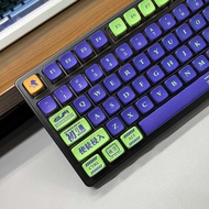 First Machine Four-Sided Transparent Keycap PBT Sublimation Side Transparent wooting60 atk68 Rainy75