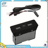 【ouwym9al】Three-Port 12V Car Charger Dual USB Type-C 36W Fast Charger for