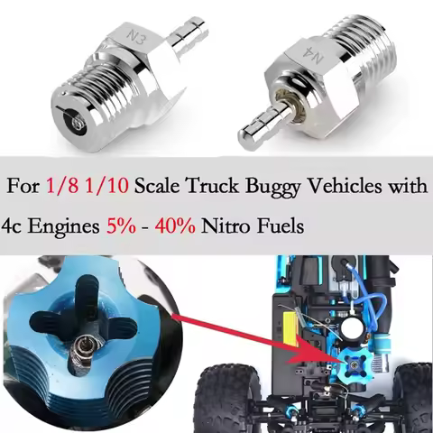 Universal #8 Glow Plugs OS8 N3 N4 OS 8 Spark Nitro Engine Part for HSP 1/7 1/8 1/10 RC Crawler Car T