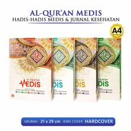 Large Quran A4 Medical Quran Translation Per Verse Equipped with Hadith - Medical Hadith & Health Jo