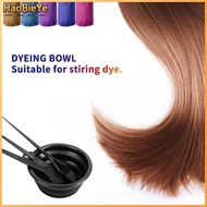 HaoBieYe Hair Dye Brush And Bowl Set Ear Caps Dye Mixer Hair Tint Dying Coloring Applicator Dye Tool