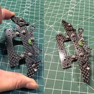 Homemade Mini 4WD Racing Car MS/MSL Chassis carbon rear Swing Fish Car Pivot Set Spinner Suspension