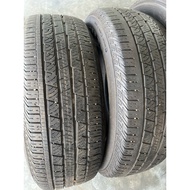 continental 225/65/17 2pc 80% USED TYRE