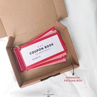 Love Coupon Book - Free Box! - Love Coupon Valentine's Gift, Girlfriend Gift, High Quality Coupon