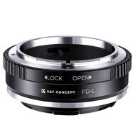 K&F Concept Canon FD&FL 35mm Lens to Leica SL T Sigma FP Panasonic L-mount digital camera Mount Adap