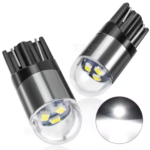2x Car Interior Light Bulbs - 12 V W5W 0.5W W2,1x9,5d Bulbs Dome Map Cargo Roof Side Light Parker Nu