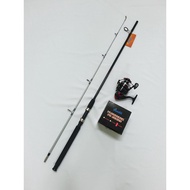 BANDIT IMPACT 10-20LB M.HEAVY ROD 7FT(702)+BANDIT PLUNDERER PD6000 SPINNING REEL