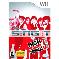 WII Game Disney Sing It High School Musical 3 Gold DVD Disc (mod)