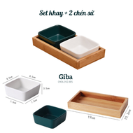 Khay sứ đựng đồ ăn bánh mứt kẹo tết gia vị phụ kiện chụp ảnh sản phẩm decor nhà bếp