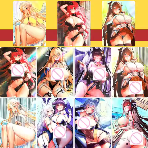 Azure Lane Anime characters HMS Formidable DIY Homemade beauty Loli texture Collection card Christma