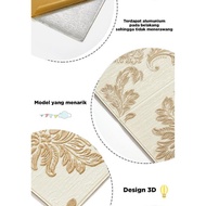 Bebo*212 Paus Biru - Wallpaper 3D Foam / Wallpaper Dinding 3D Motif