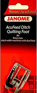 AcuFeed Ditch Quilting Foot #202103006 for Janome 9mm Max Stitch Width Machines