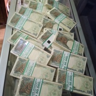 uang kuno 500 otan pegepok atau 100 lembar