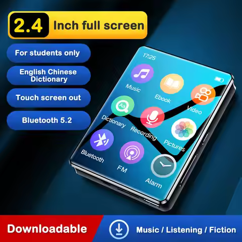 Smart MP4 Player MP3 Music Player Bluetooth 3.6 inch Ultra HD Touch Screen Personal Video Player Sup