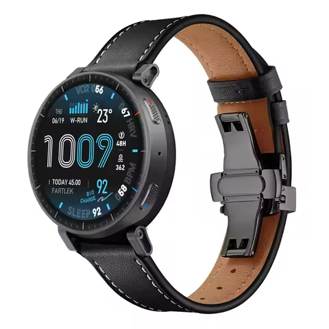 22mm Premiu Leather Strap for Huawei Watch GT6/5/4 Pro 46mm Bracelet Wristband for Amazfit Active Ma