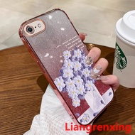 Casing iphone 6 iphone 6s iphone 6 plus phone case Softcase Silicone shockproof Cover new design Cartoon Comics Flower SFYHH01