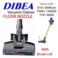 DIBEA Vacuum Floor Nozzle with Brush Roll D18 D008PRO DW200 TT8 M500 FS001