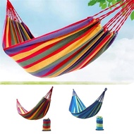 [MDAGROSIR] COLORFUL HAMMOCK - HANGING BED SWING - KNITTED CAMPING HAMMOCK BED SWING