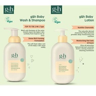 Amway G&H Baby Wash & Shampoo G&H Baby Lotion vegan TOP TO TOE 2-IN-1