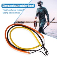 ☋Speargun Pole 5x10MM Speargun Rubber Bands Rubber Fishing Hand Speargun Pole Spear Sling for H+6<S