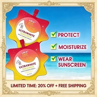LBLS LBLS Ultra White Light Texture Sunscreen Whitening Brightening Fast Absorb Non Sticky