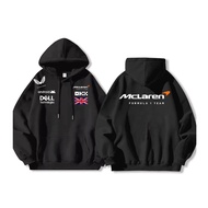 F1 McLaren Formula perlumbaan hoodie lelaki perlumbaan hooded basikal jaket muda pakaian bergaya