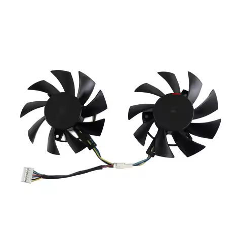 2Pcs/Set,T128015SU,Graphics Card Cooling Fan,For ASUS RTX 2060 GTX 1660 1660Ti TUF GAMING OC,Replace