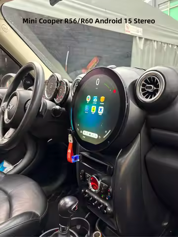 Android 15 For BMW Mini Cooper R56 R60 2006-2016 OLD TO NEW Auto Carplay Car GPS Navigation Stereo M