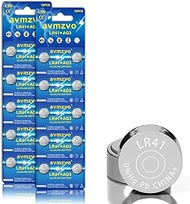 avmzvo AG3 button cell batteries LR41 alkaline batteries, pack of 20, 1.5 V, mercury-free, 392/192/L