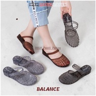 MSH 163 HEIGHT 3 CM Sandals Shoes BENING AdultWanita Imported Sandals Black Sandals