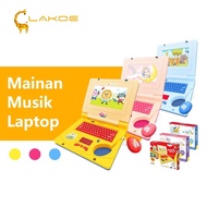 NEW LAKOEINDONESIA Mainan Laptop Anak Mini Mainan Edukasi Anak Laptop