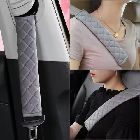 Car Safety Belt Shoulder Protector Pad For Audi A3 A4 A5 A6 A7 A8 B6 B7 B8 C5 C6 VW POLO Golf 5 6 7 