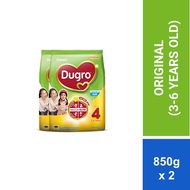[Bundle of 2] Dumex Dugro Step 4 Original/Asli Growing Up Milk Formula 3-6 years (850g)