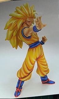 龍珠超級撒亞人3鳥山明孫悟空首辦模型白件GK
